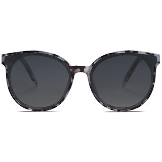 Foto 2 | Gafas de Sol Redondas SOJOS SJ2057 Negro Mármol/Grises con Protección UV400 - Venta Internacional