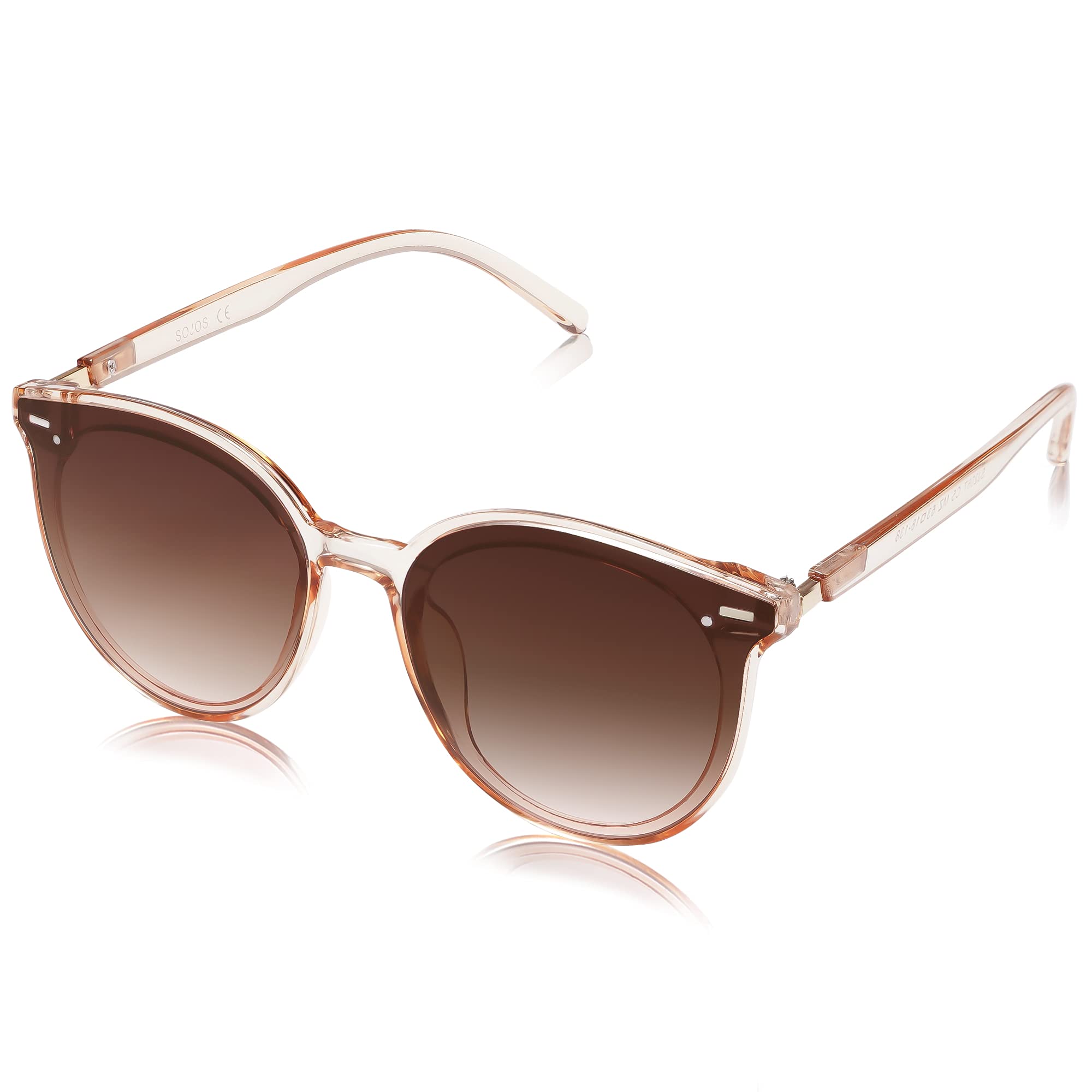 Foto 2 pulgar | Lentes de Sol Sojos Classic Round SJ2067 Marrones - Venta Internacional