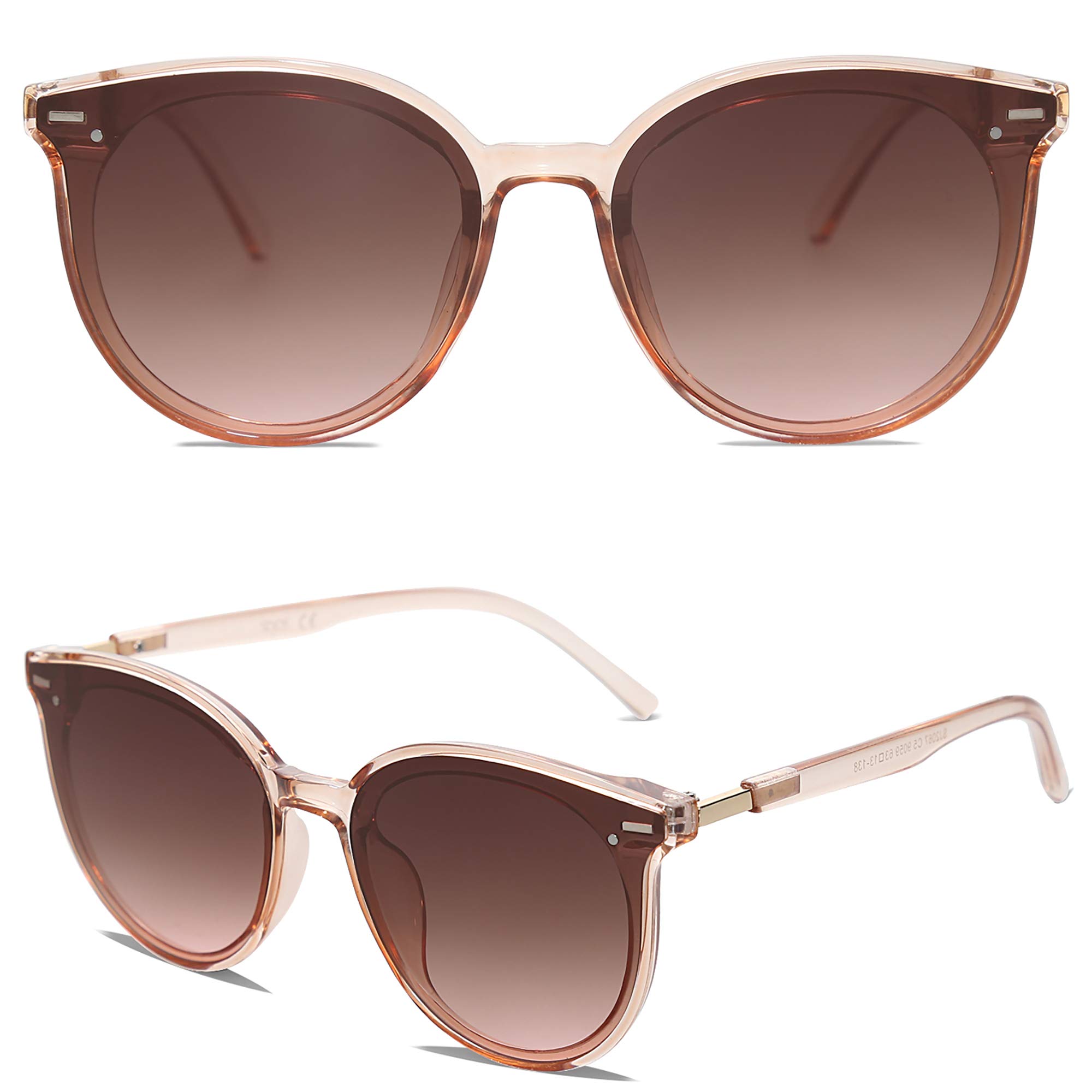 Foto 4 pulgar | Lentes de Sol Sojos Classic Round SJ2067 Marrones - Venta Internacional