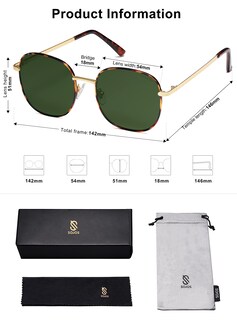 Foto 4 | Gafas de Sol Sojos Classic Square Sj1137 - Venta Internacional