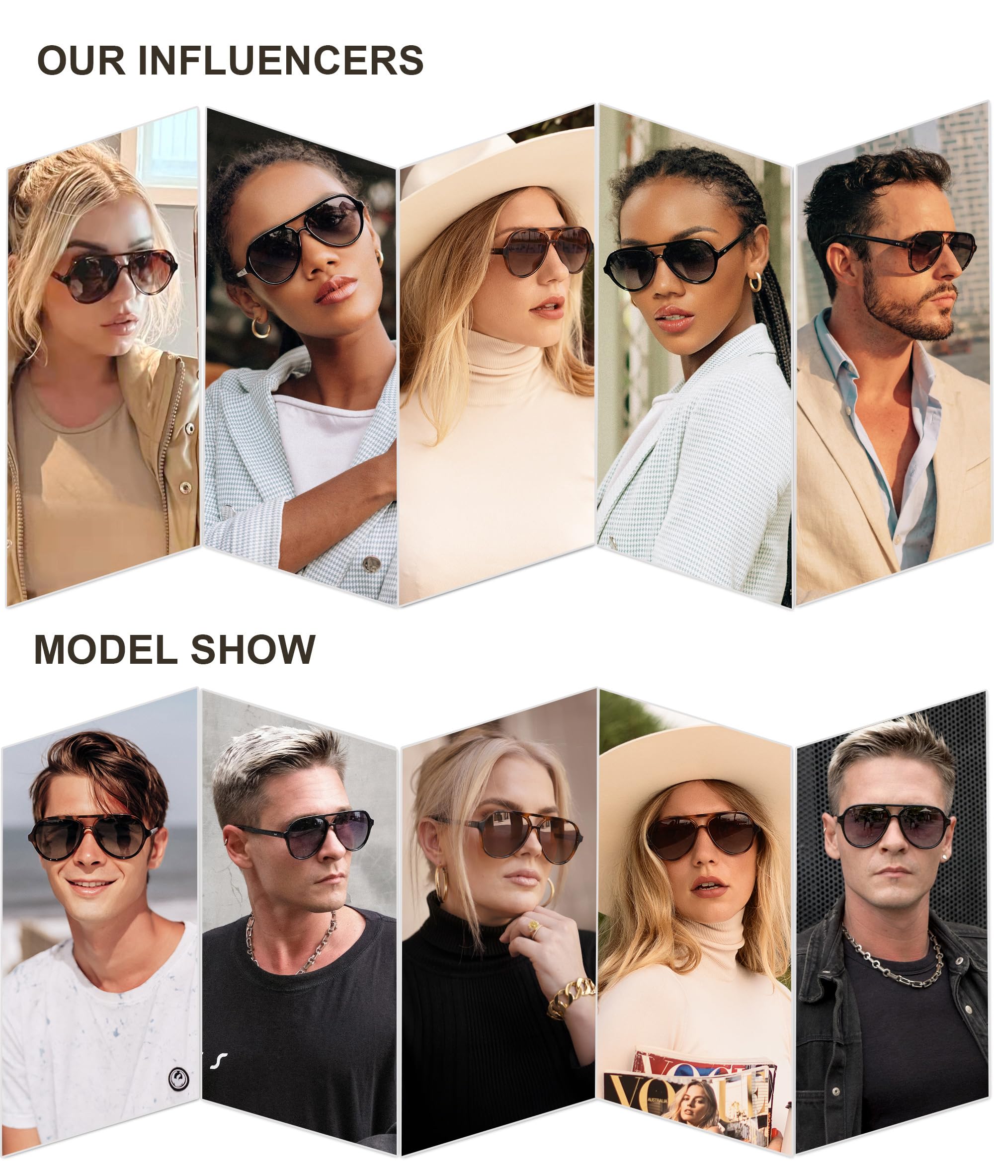 Foto 4 pulgar | Lentes de Sol Sojos Aviator SJ2201 Polarizadas Unisex - Venta Internacional