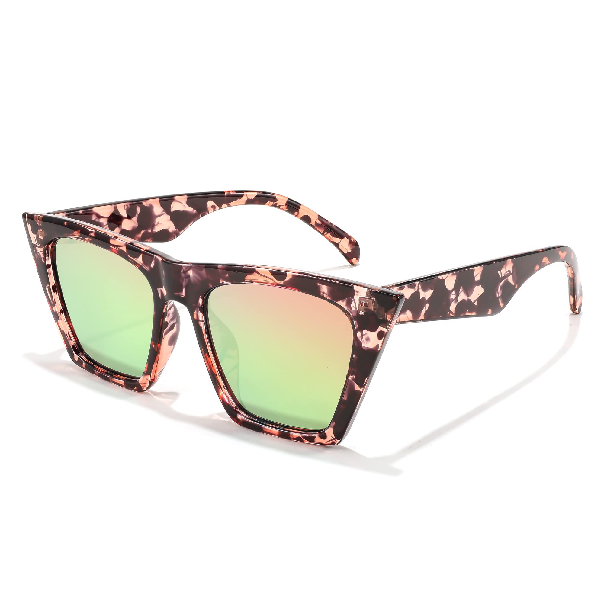 Gafas De Sol Feisedy Trendy Vintage Square Cat Eye Uv400 B2473 - Venta Internacional.