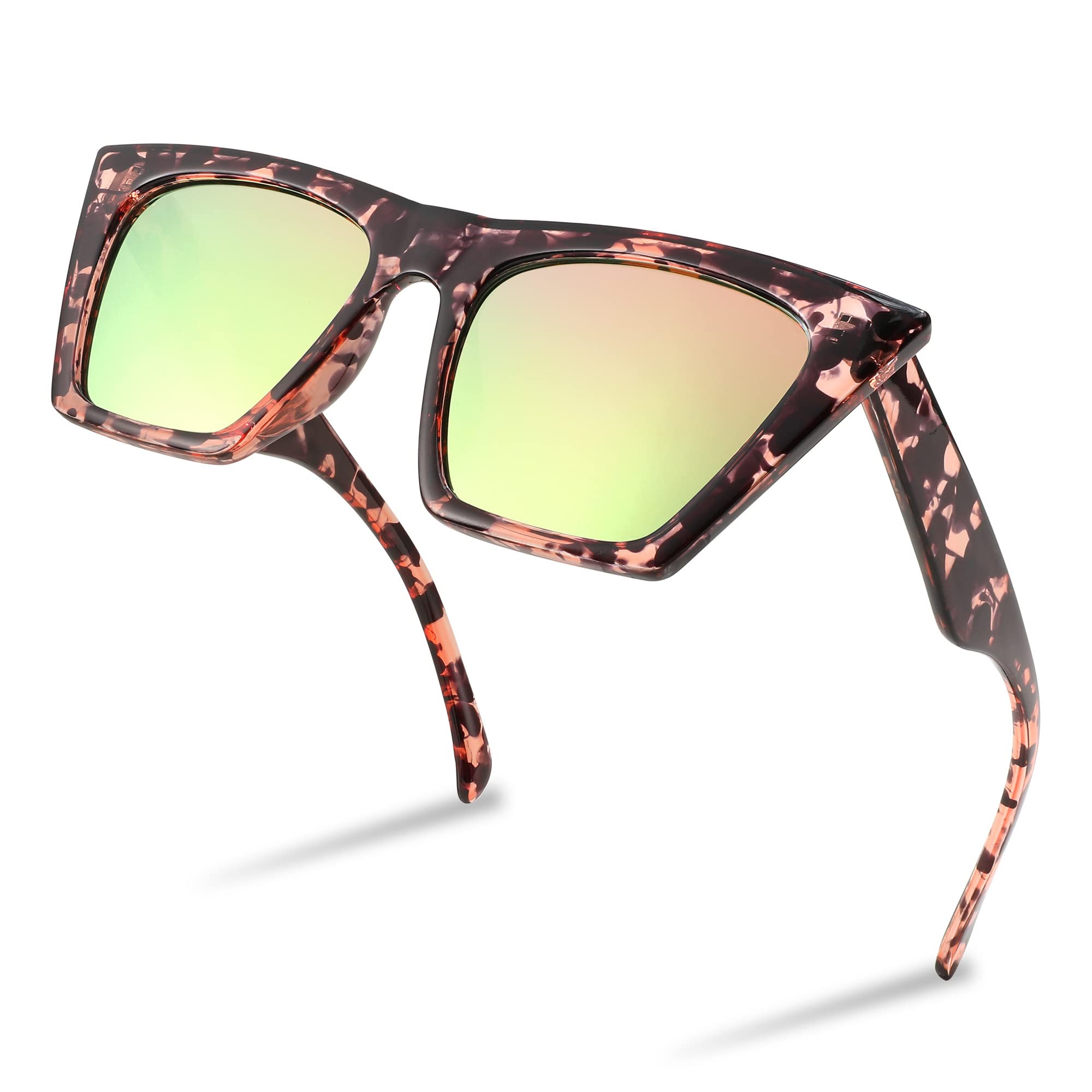 Foto 6 pulgar | Gafas De Sol Feisedy Trendy Vintage Square Cat Eye Uv400 B2473 - Venta Internacional.