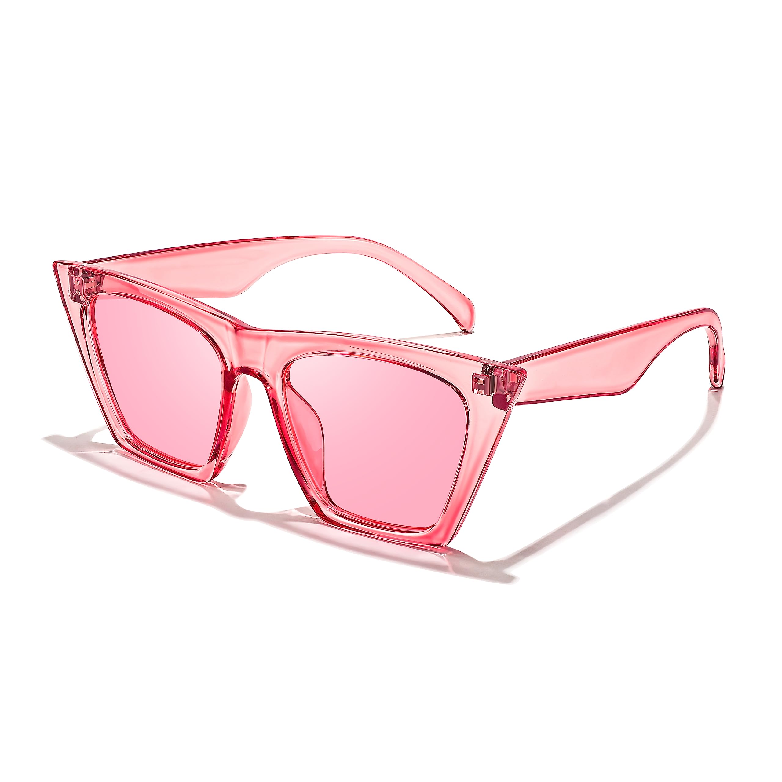 Gafas De Sol Feisedy Vintage Square Cat Eye Uv400 B2473 Para Mujer - Venta Internacional.