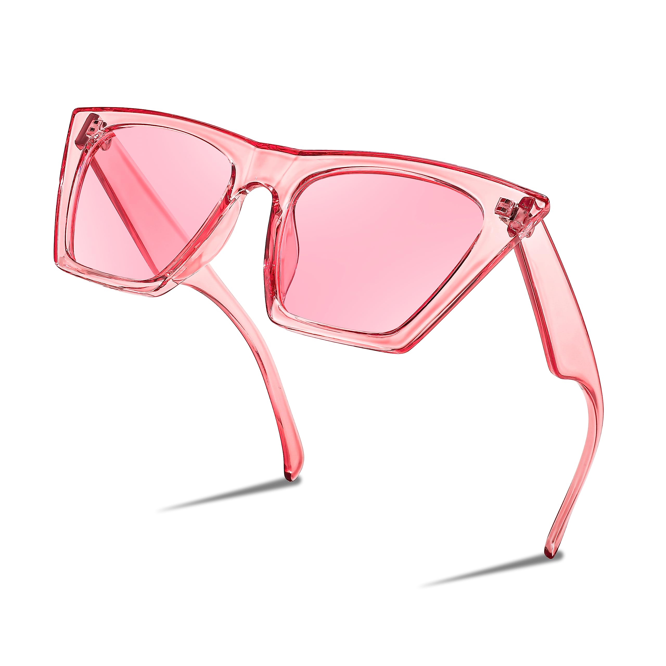 Foto 3 pulgar | Gafas De Sol Feisedy Vintage Square Cat Eye Uv400 B2473 Para Mujer - Venta Internacional.