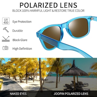 Foto 4 | Gafas de Sol Joopin Trendy Square Oversized Polarized Uv400 - Venta Internacional
