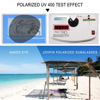 Foto 5 | Gafas de Sol Joopin Square Polarized Uv400 Tr90 Black - Venta Internacional