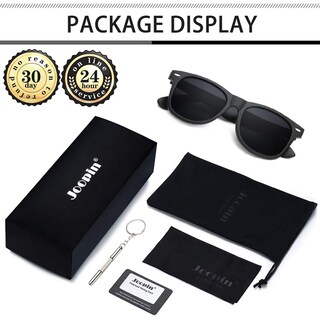 Foto 6 | Gafas de Sol Joopin Square Polarized Uv400 Tr90 Black - Venta Internacional