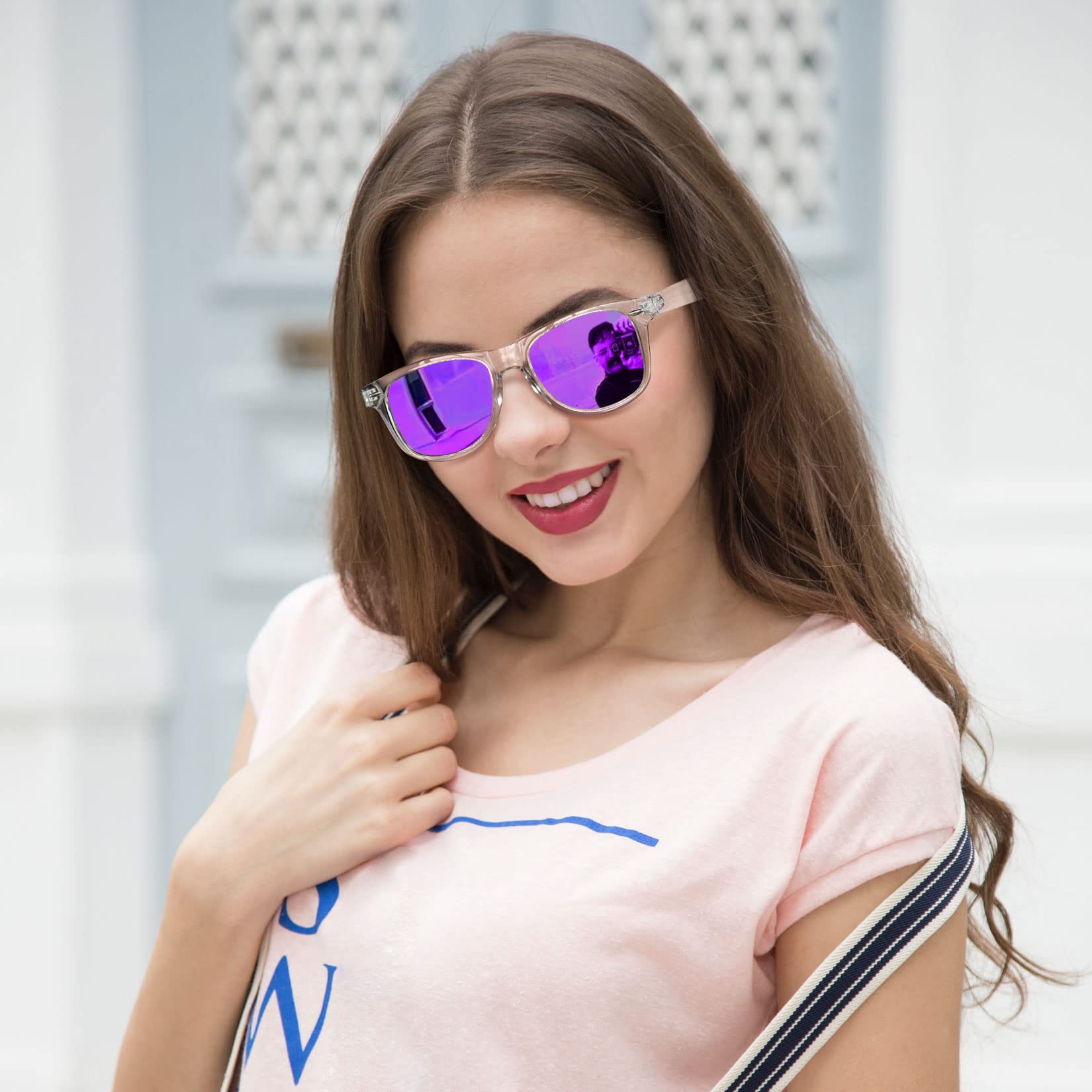 Foto 3 pulgar | Gafas de Sol Joopin Trendy Square Oversized Polarized Uv400 - Venta Internacional