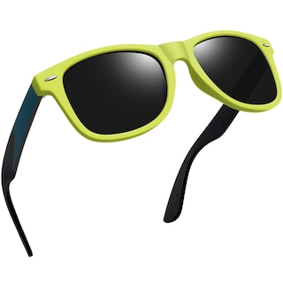 Foto 1 | Gafas de Sol Joopin Trendy Square Polarized Uv400 Verde Limón - Venta Internacional