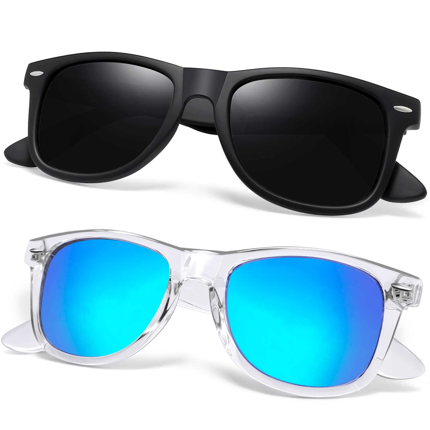 Foto 2 pulgar | Gafas de Sol Joopin Trendy Square Polarized Uv400 2 Piezas  - Venta Internacional