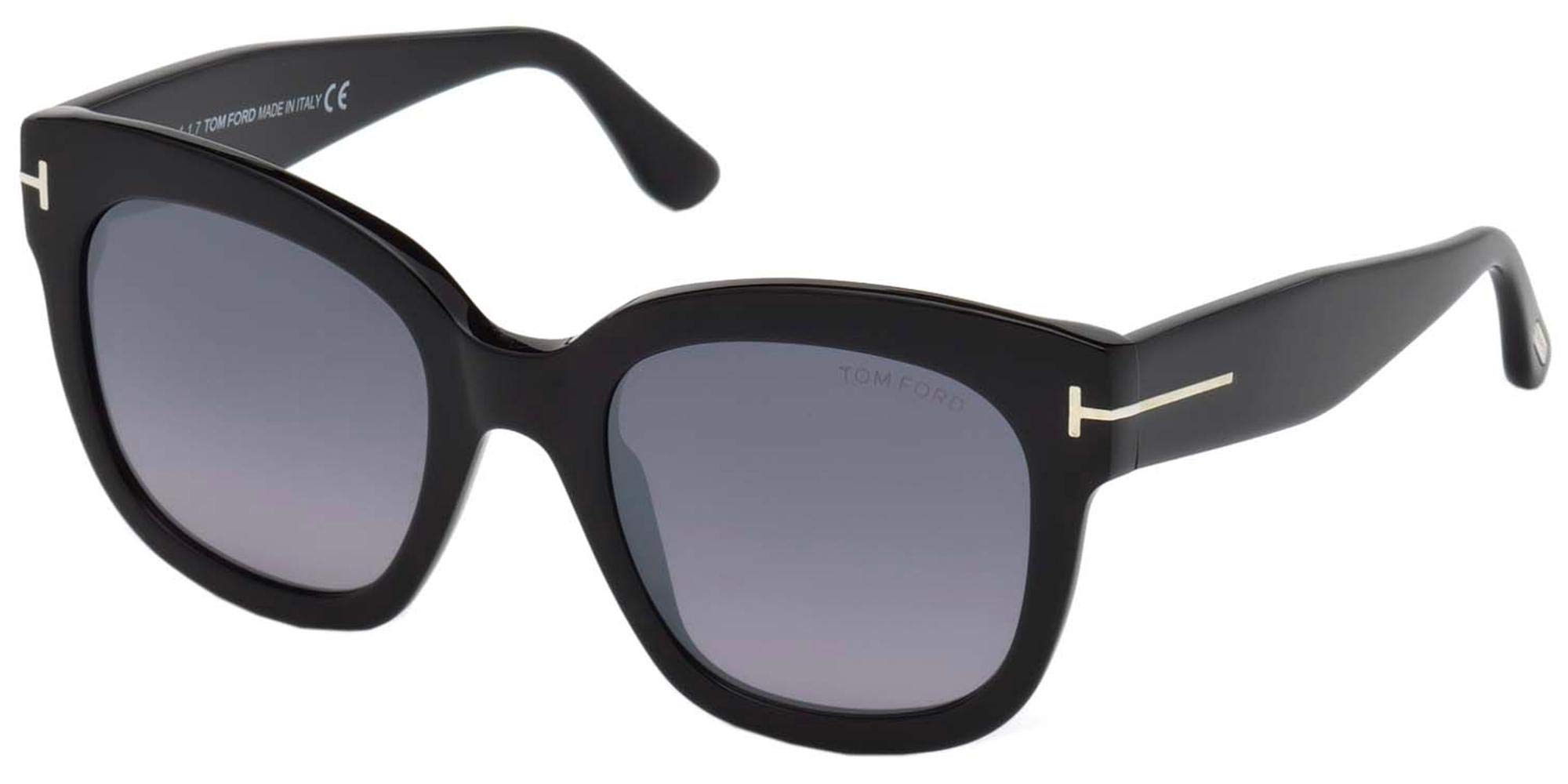 Foto 2 pulgar | Gafas de Sol Tom Ford Modern Rectangulares Negras Nero Lucido - Venta Internacional