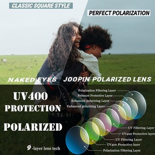 Foto 3 | Lentes de Sol Joopin 2 Piezas Unisex-Venta Internacional