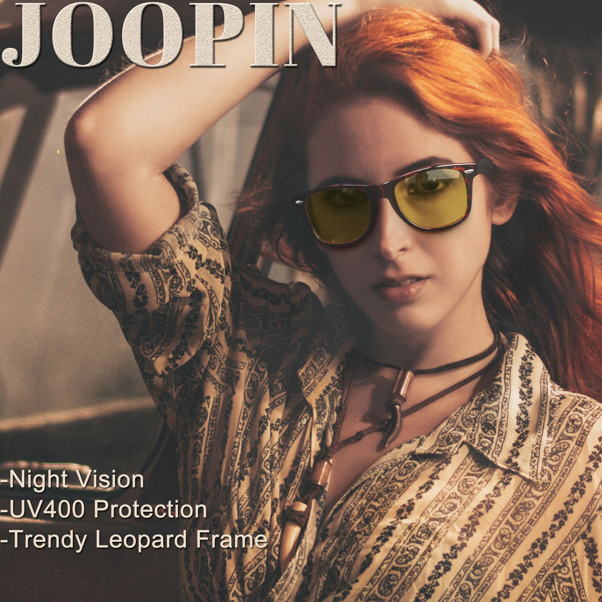 Foto 3 pulgar | Lentes de Sol Joopin Cafés Unisex-Venta Internacional