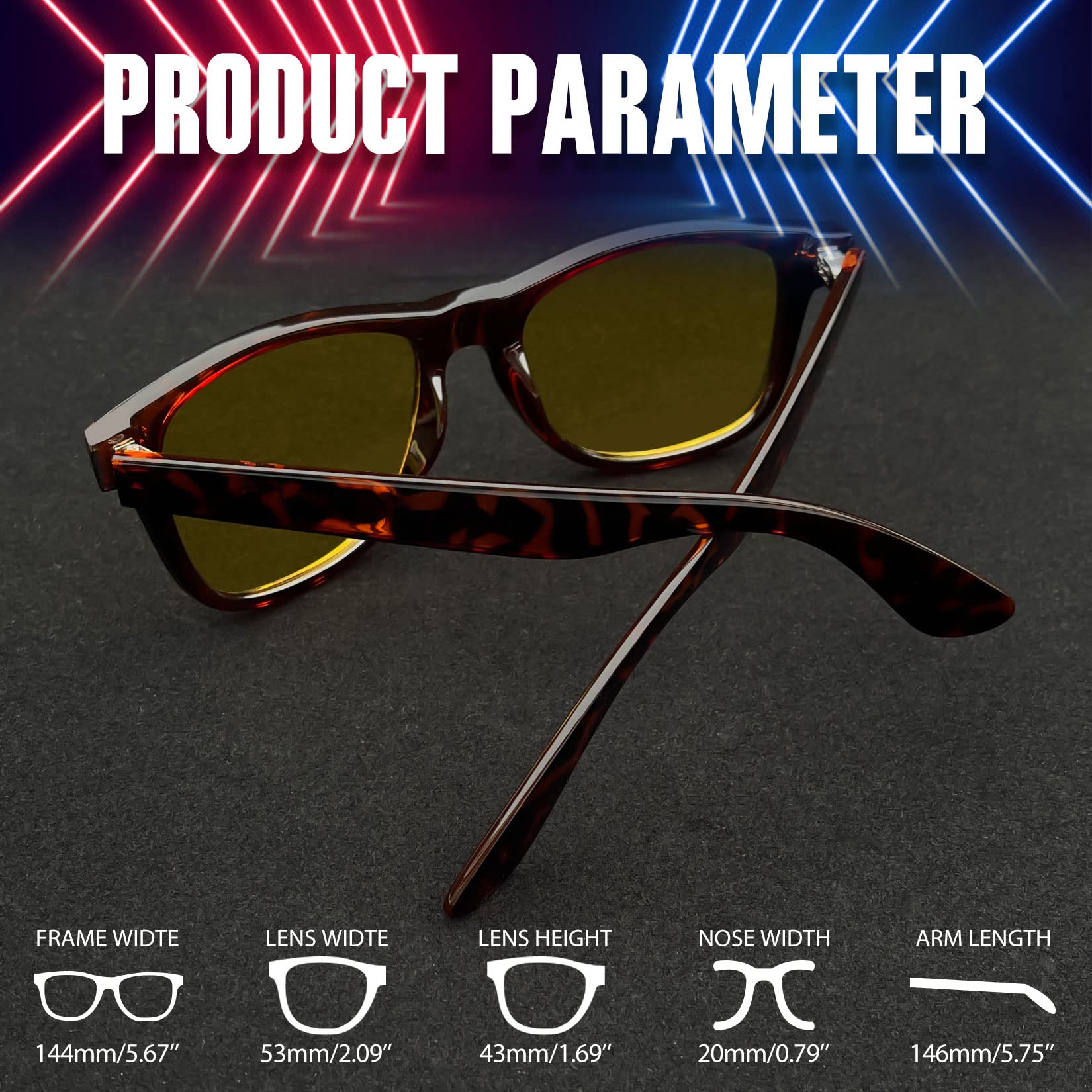 Foto 4 pulgar | Lentes de Sol Joopin Cafés Unisex-Venta Internacional