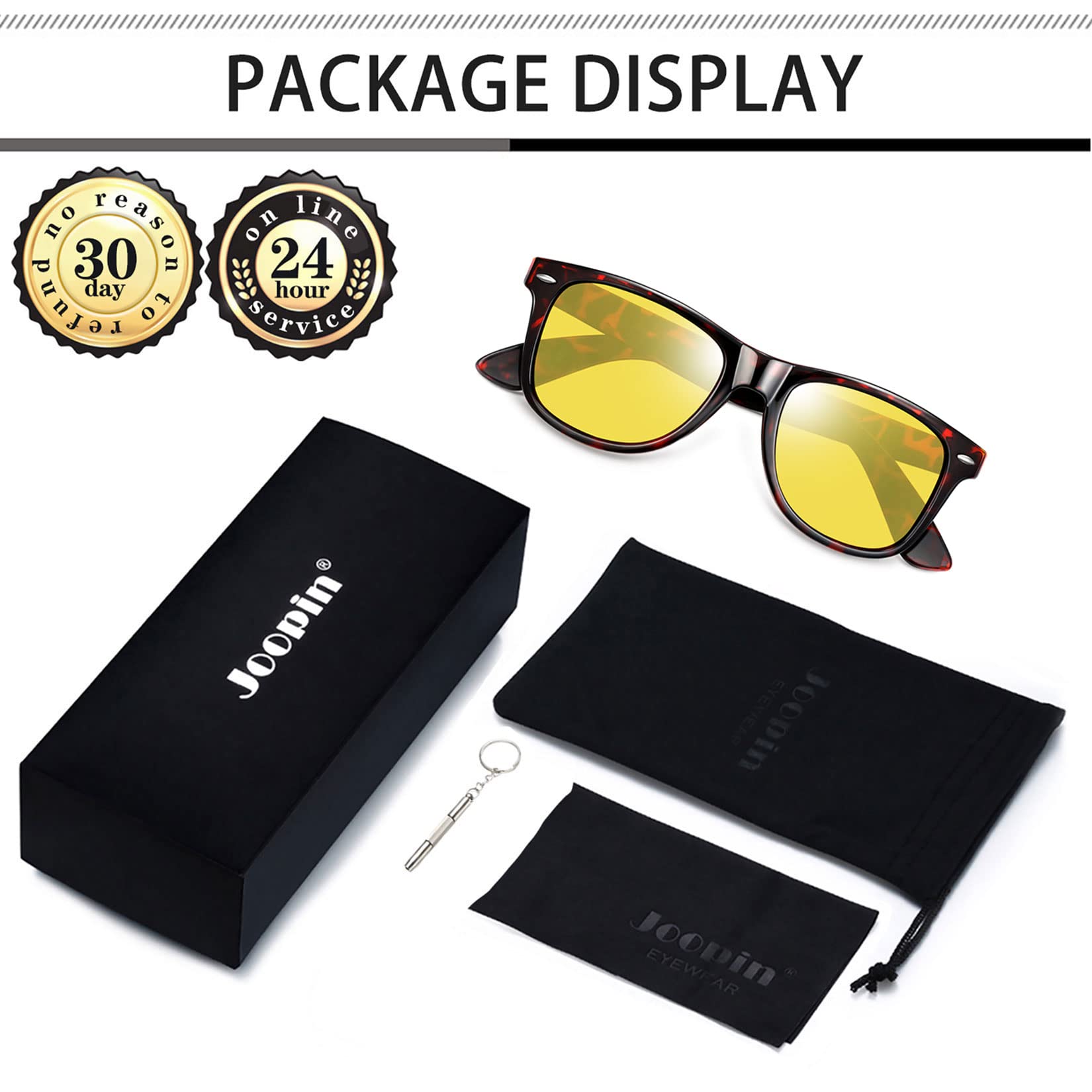 Foto 6 pulgar | Lentes de Sol Joopin Cafés Unisex-Venta Internacional
