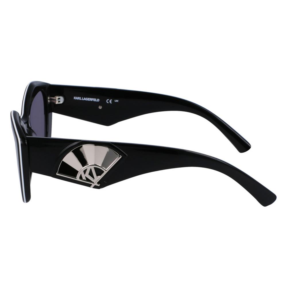 Foto 4 pulgar | Lentes De Sol Karl Lagerfeld Mujer Kl6127s Negro/blanco