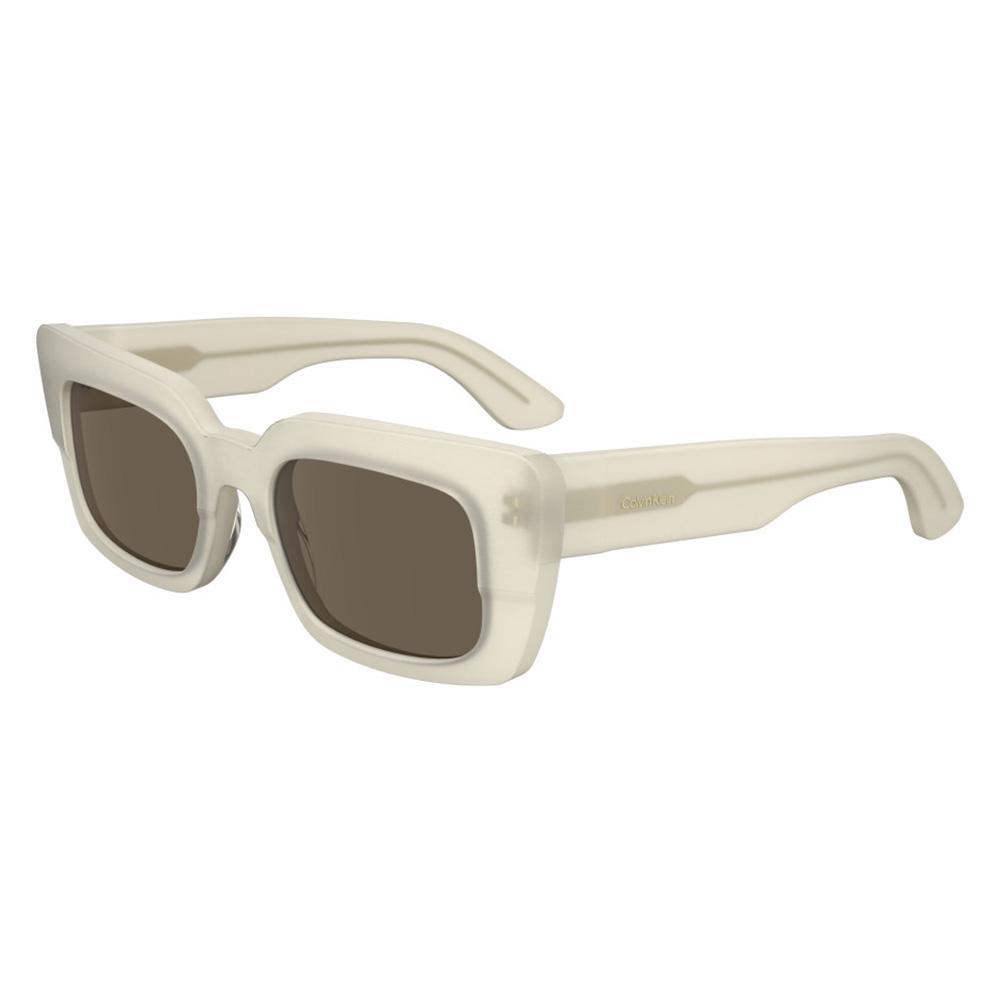 Lentes de Sol Calvin Klein Mujer CK24512S Frosted Chalk White
