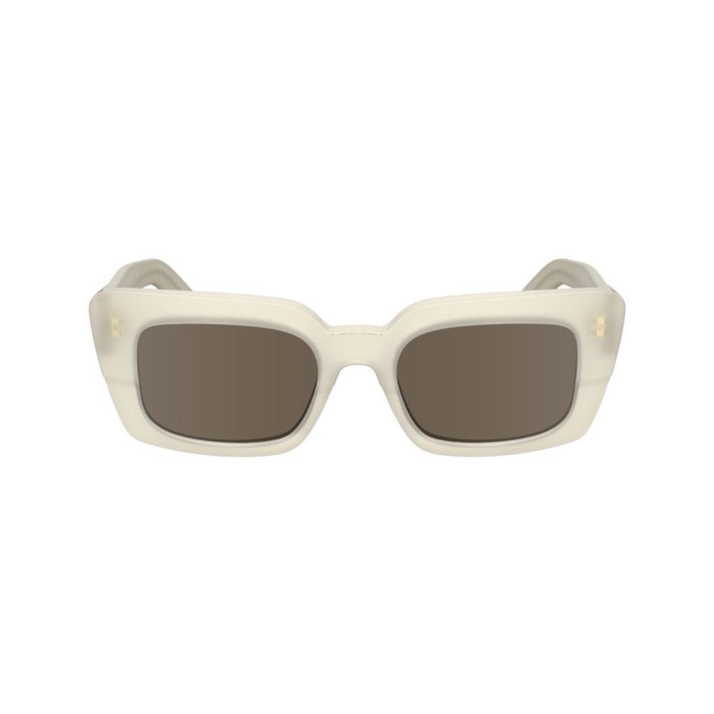 Foto 3 pulgar | Lentes de Sol Calvin Klein Mujer CK24512S Frosted Chalk White