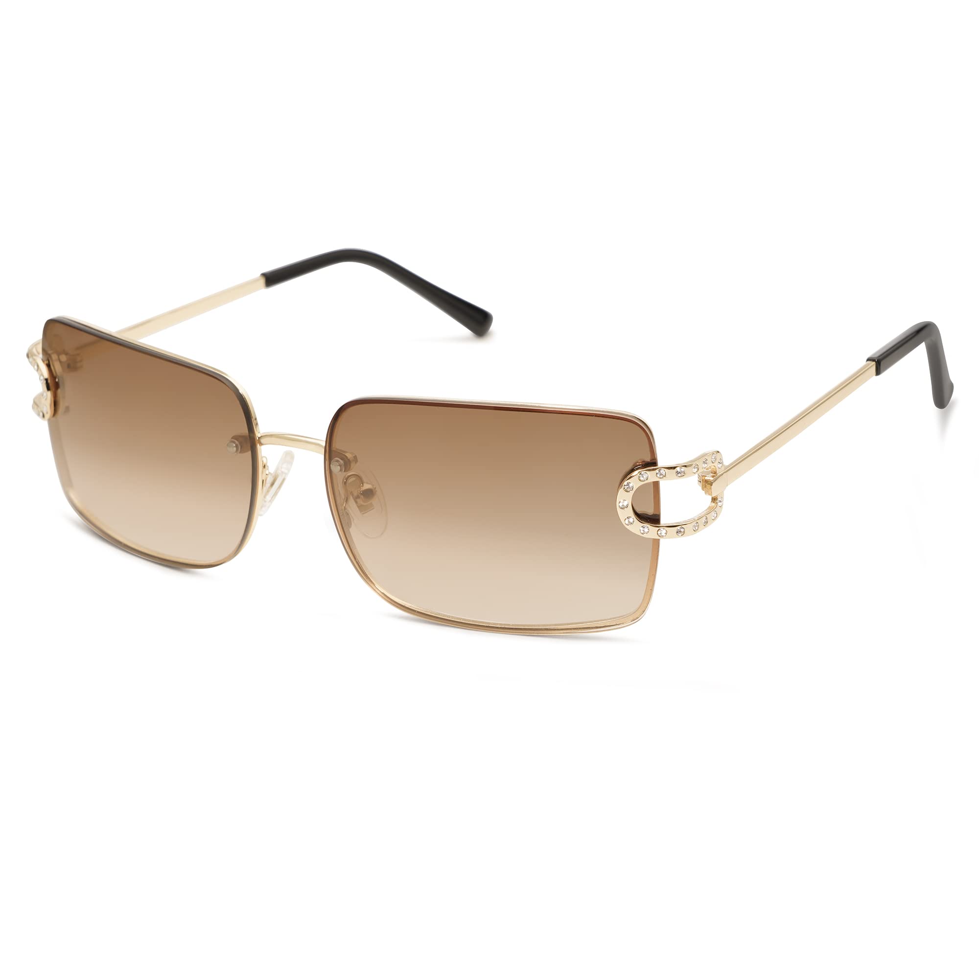 Gafas De Sol Sojos Vintage Rectangle Sj1178 Para Mujer, Color Dorado - Venta Internacional.
