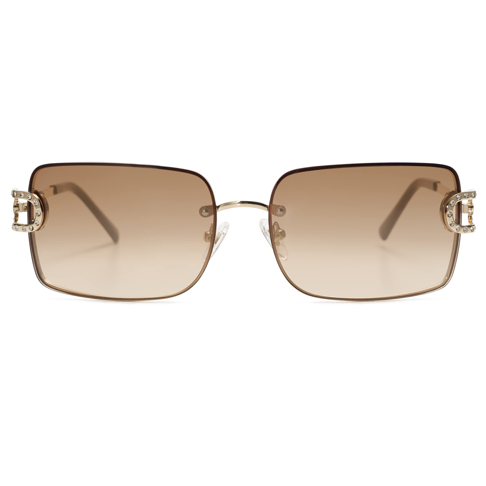 Foto 4 pulgar | Gafas De Sol Sojos Vintage Rectangle Sj1178 Para Mujer, Color Dorado - Venta Internacional.