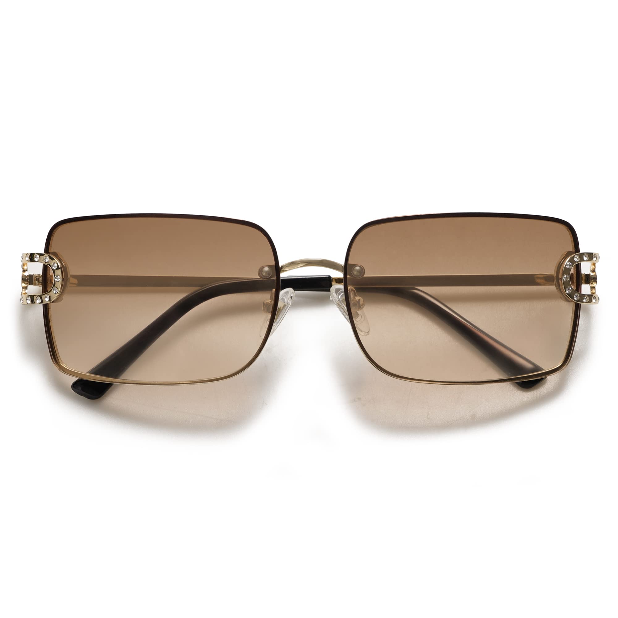 Foto 7 pulgar | Gafas De Sol Sojos Vintage Rectangle Sj1178 Para Mujer, Color Dorado - Venta Internacional.
