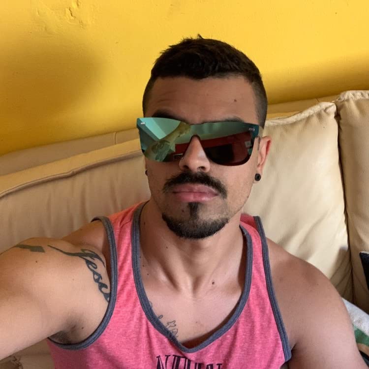Foto 5 pulgar | Gafas De Sol Feisedy Con Lente Espejada Sin Montura Uv400 B4114 Para Adultos - Venta Internacional.