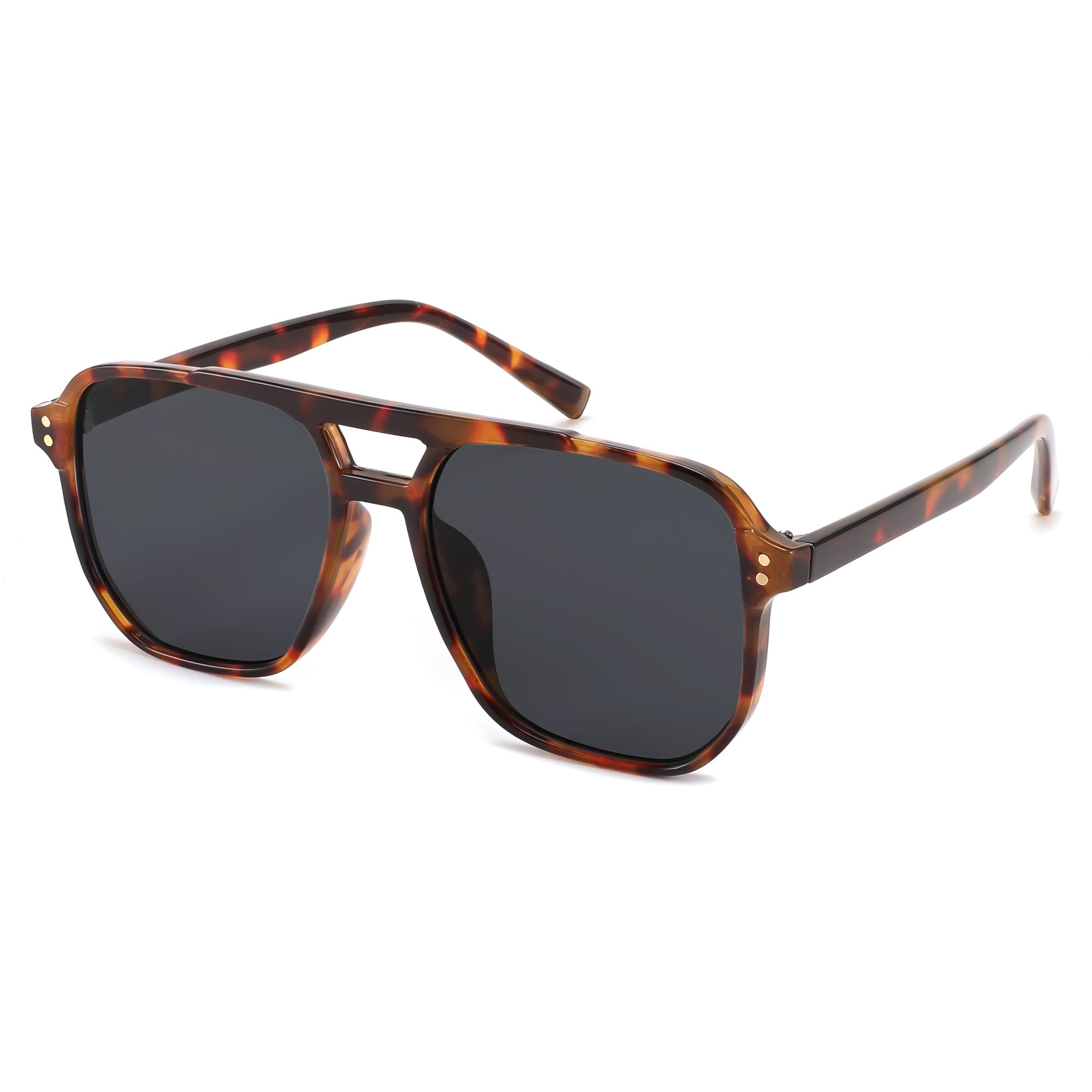 Foto 2 pulgar | Gafas De Sol Feisedy Retro Square Aviator 70s Uv400 B2835 - Venta Internacional.