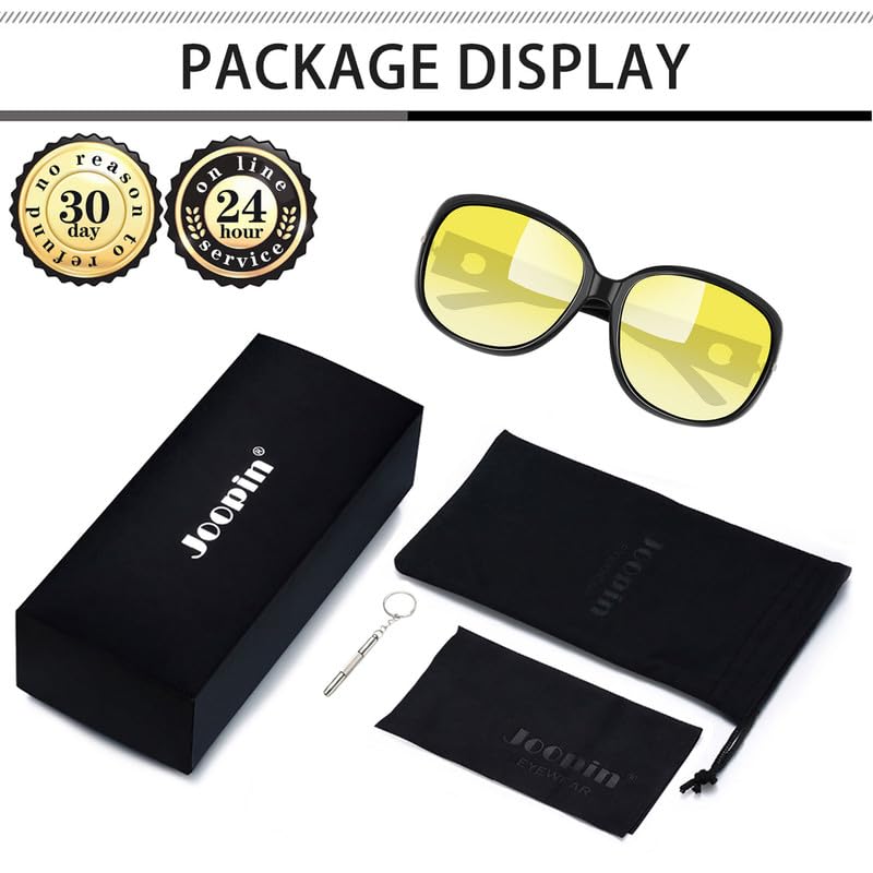 Foto 6 pulgar | Gafas De Sol Joopin Big Yellow Lens Oversized Jackie Para Mujer - Venta Internacional.