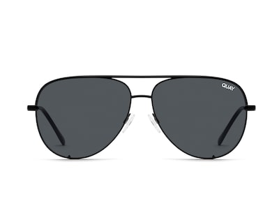 Foto 1 | Gafas De Sol Quay High Key, Extra Grandes, Polarizadas, Color Aviador, Color Negro - Venta Internacional.