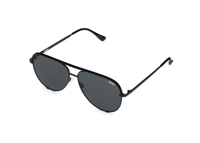 Foto 2 | Gafas De Sol Quay High Key, Extra Grandes, Polarizadas, Color Aviador, Color Negro - Venta Internacional.