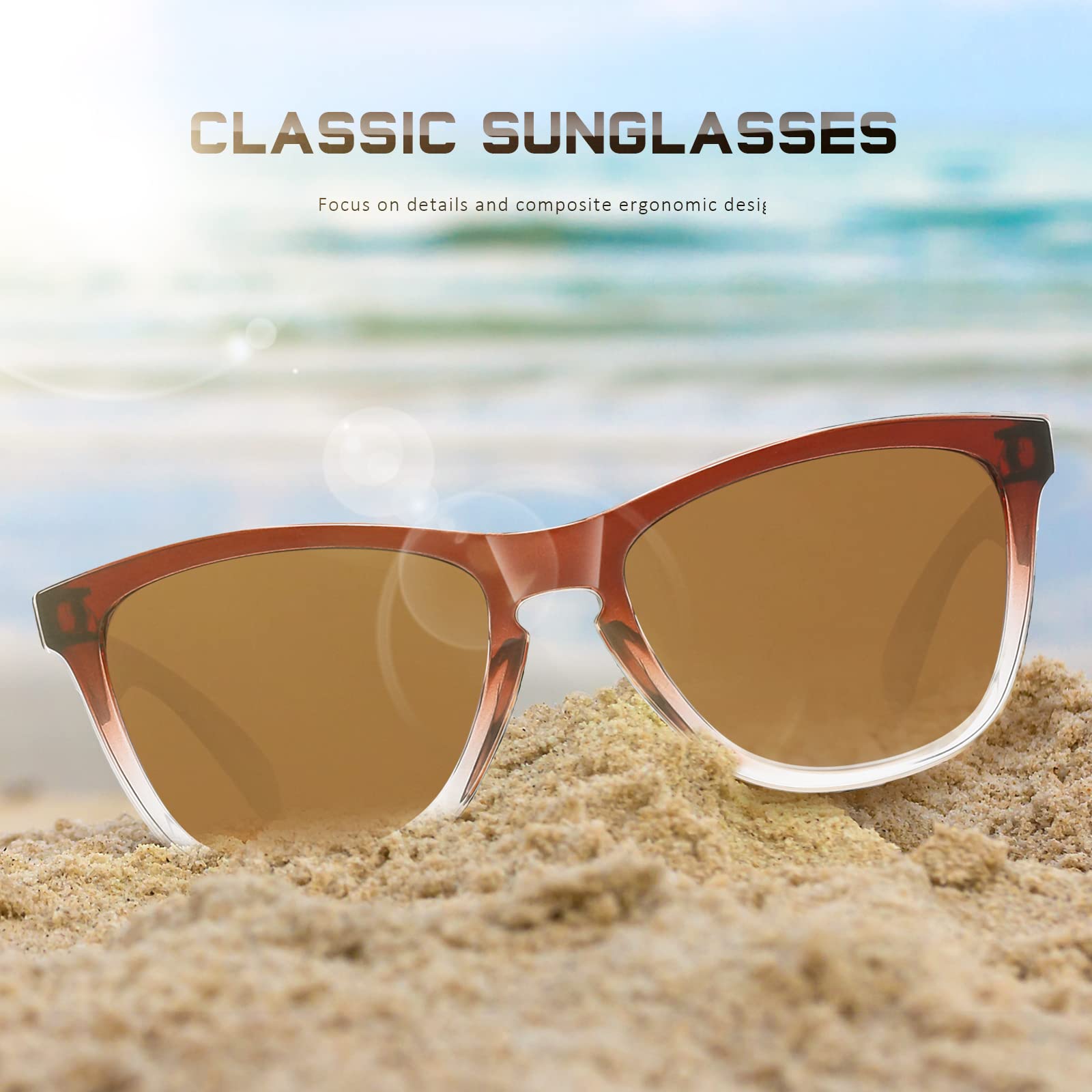 Foto 7 pulgar | Gafas De Sol Danamy Para Mujer Polarizadas Con Protección Uv400 - Venta Internacional.