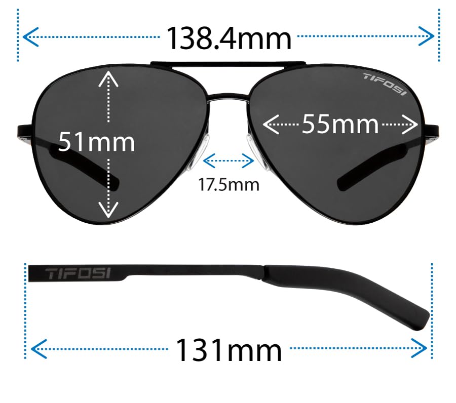Foto 4 pulgar | Gafas De Sol Tifosi Optics Shwae Aviator Midnight Gold Con Marrón - Venta Internacional.