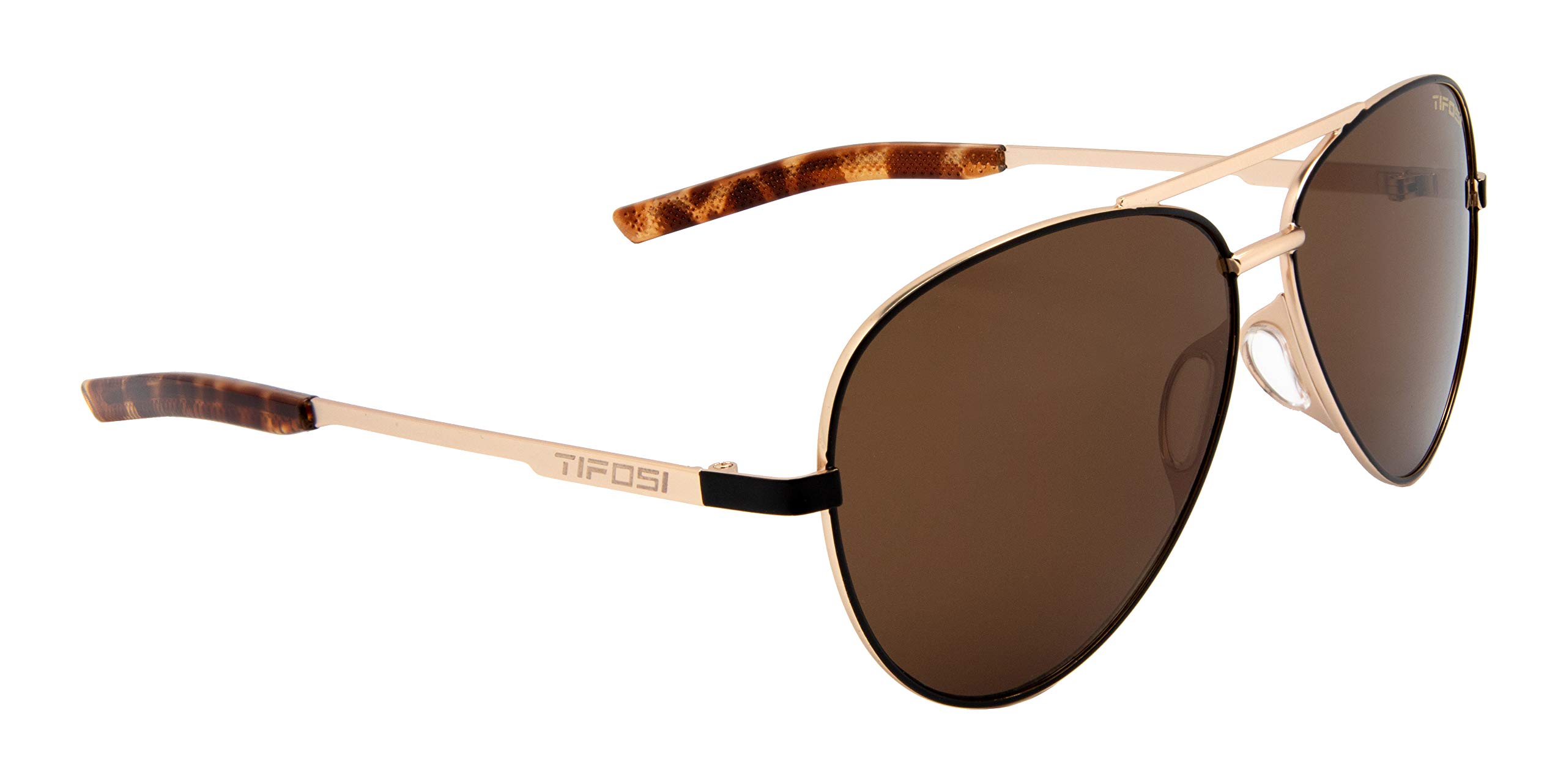 Foto 8 pulgar | Gafas De Sol Tifosi Optics Shwae Aviator Midnight Gold Con Marrón - Venta Internacional.