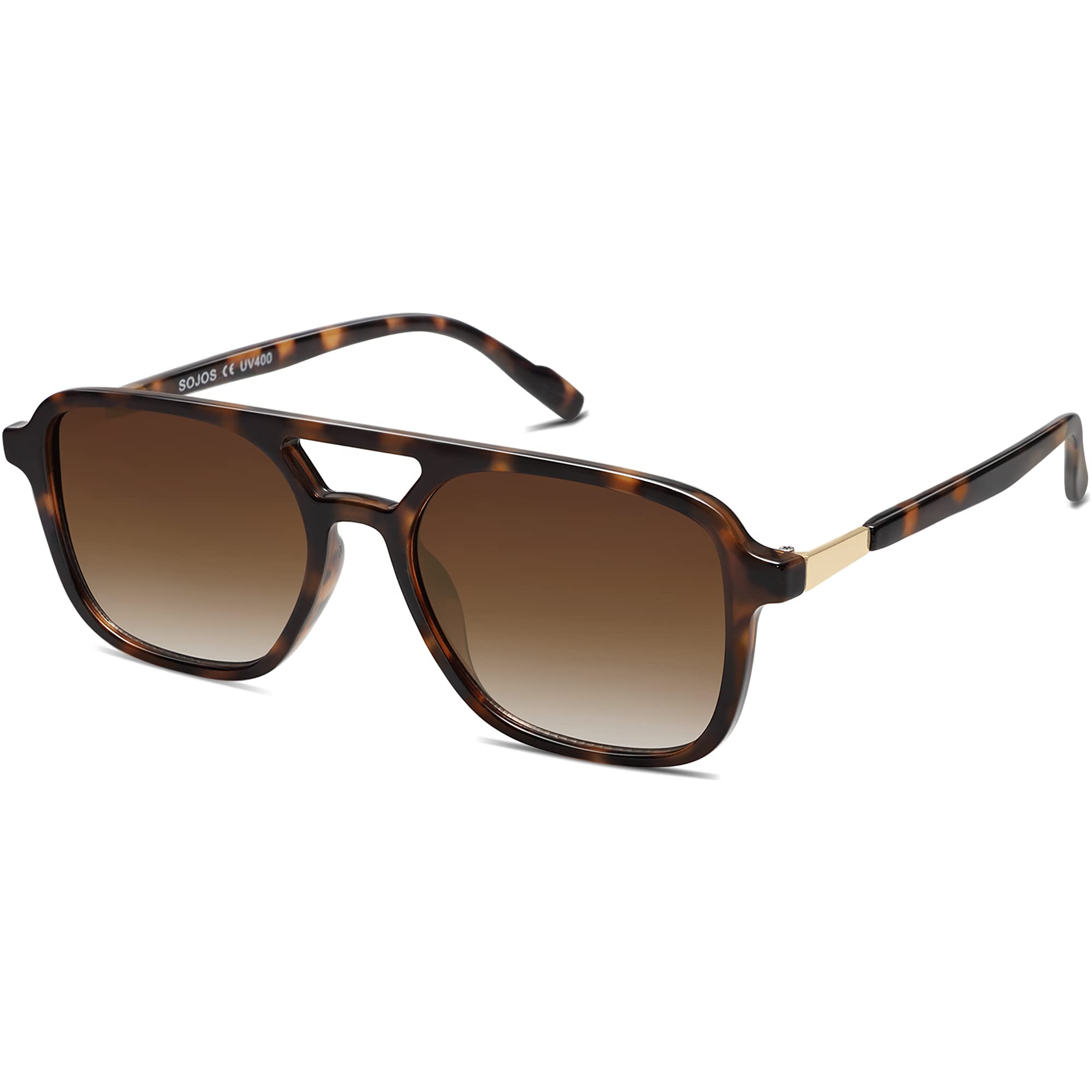 Gafas De Sol Sojos Retro Aviator Sj2202 Tortoise Para Mujer Y Hombre - Venta Internacional.