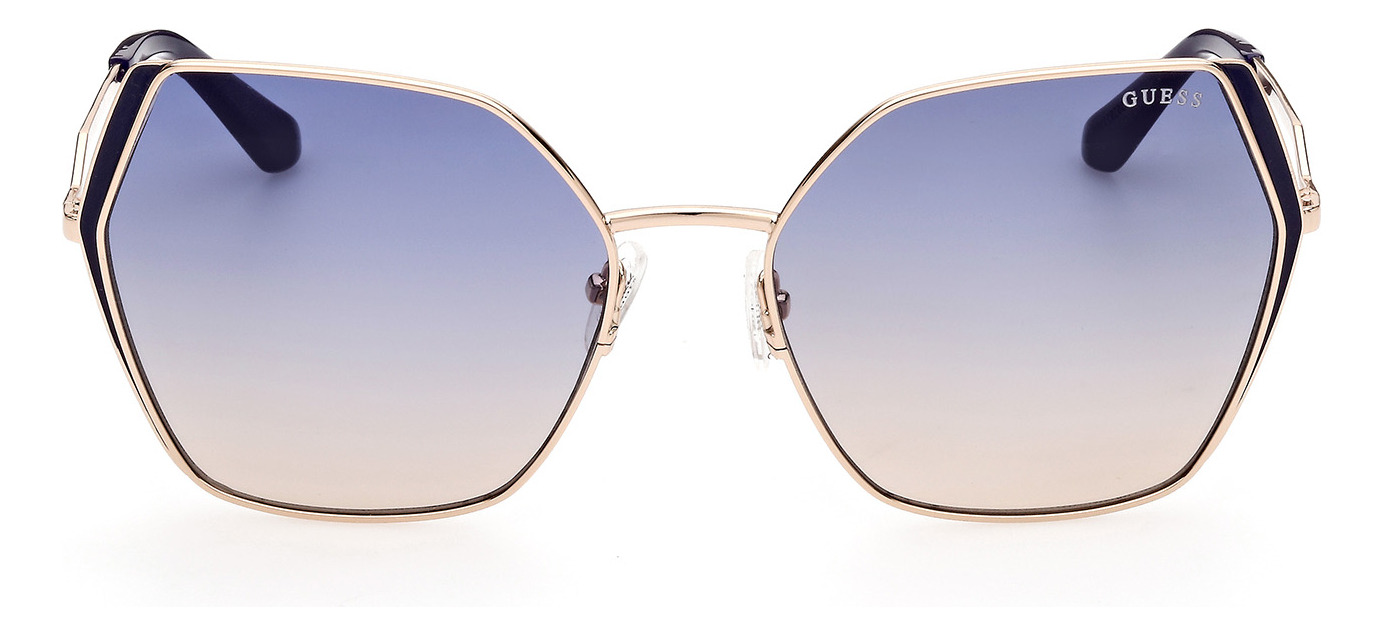 Foto 2 pulgar | Lentes De Sol  Gu7843 Gradient Brown Guess