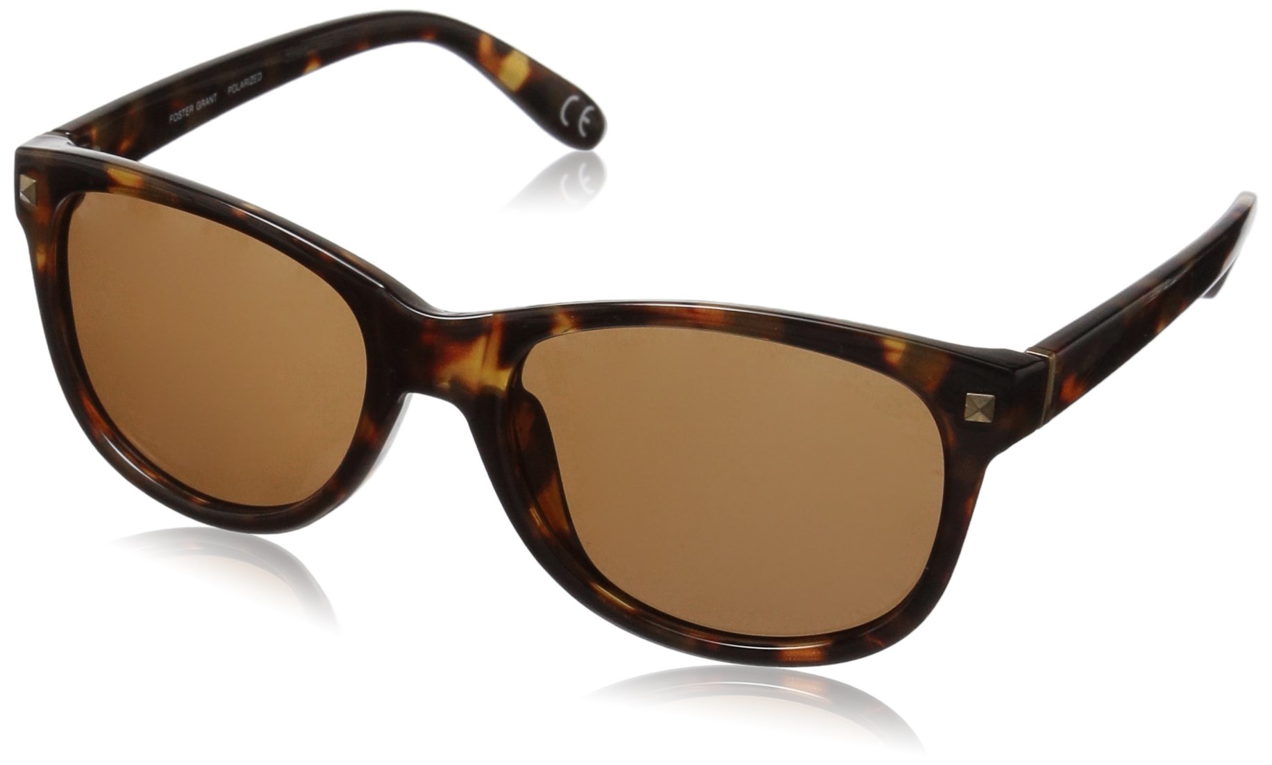 Gafas De Sol Foster Grant Sutton Polarizadas Para Mujer, Color Marrón - Venta Internacional.