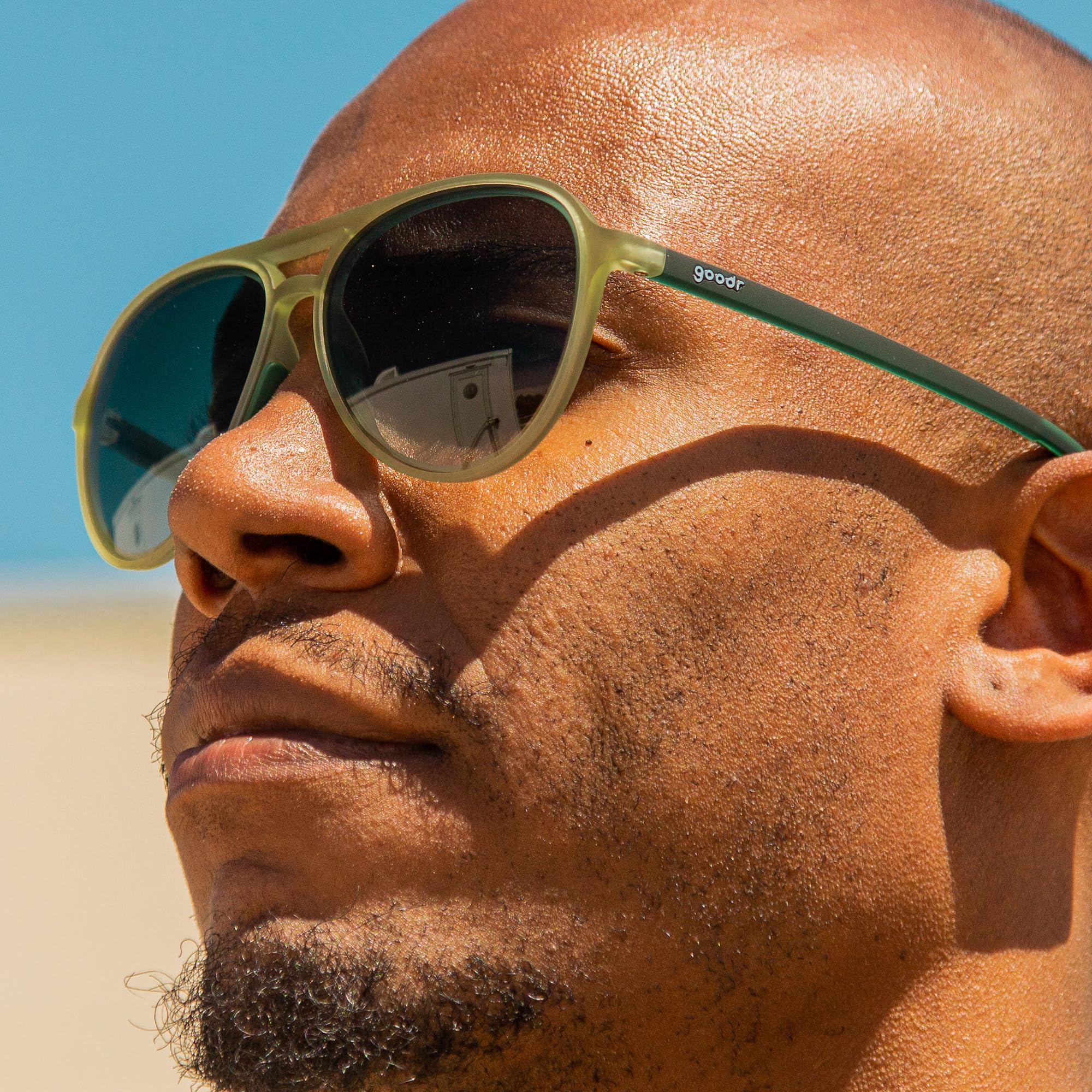 Foto 5 pulgar | Gafas De Sol Good Buzzed On The Tower Polarized Aviator - Venta Internacional.