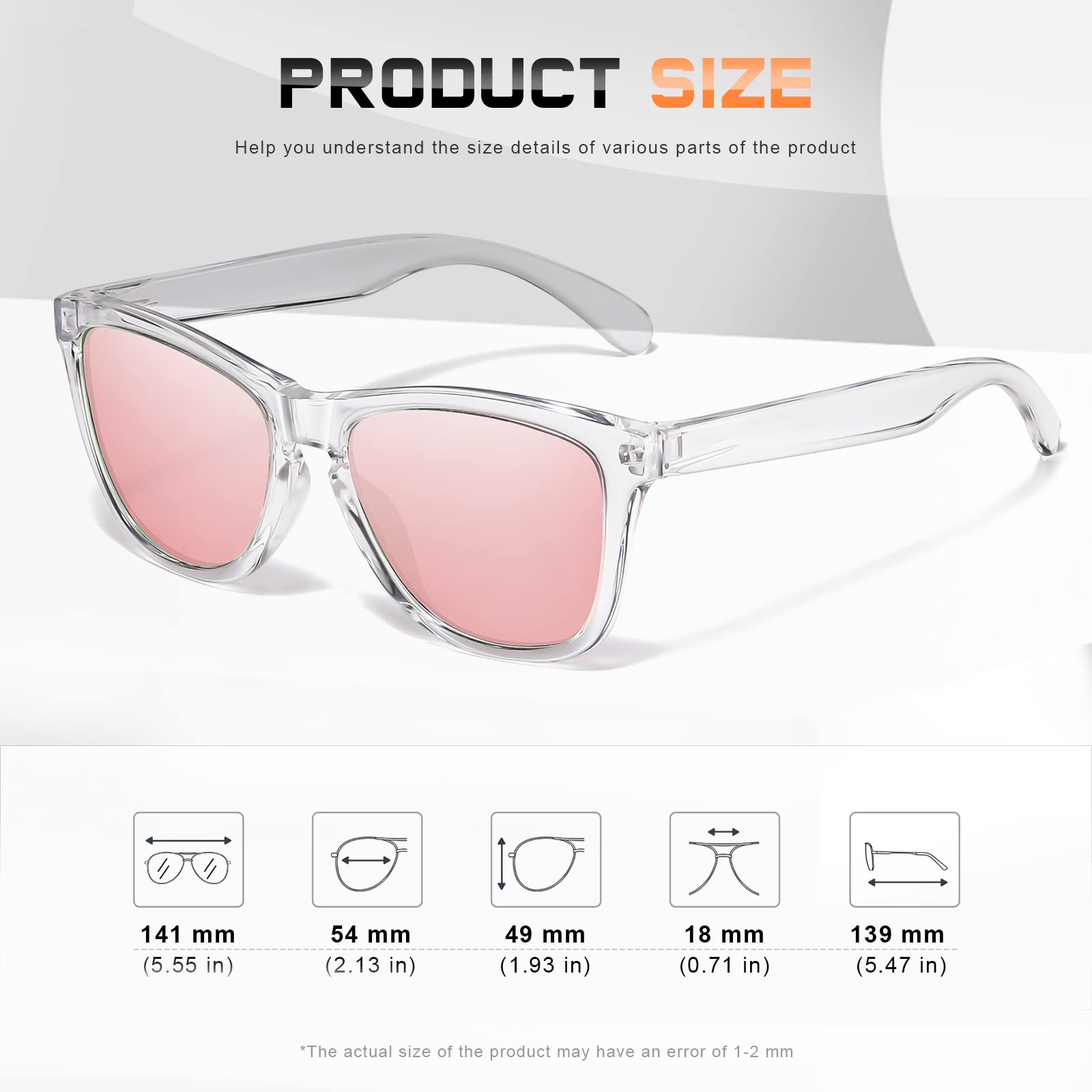Foto 3 pulgar | Gafas De Sol Danamy Polarizadas Con Protección Uv400 Para Mujer - Venta Internacional.