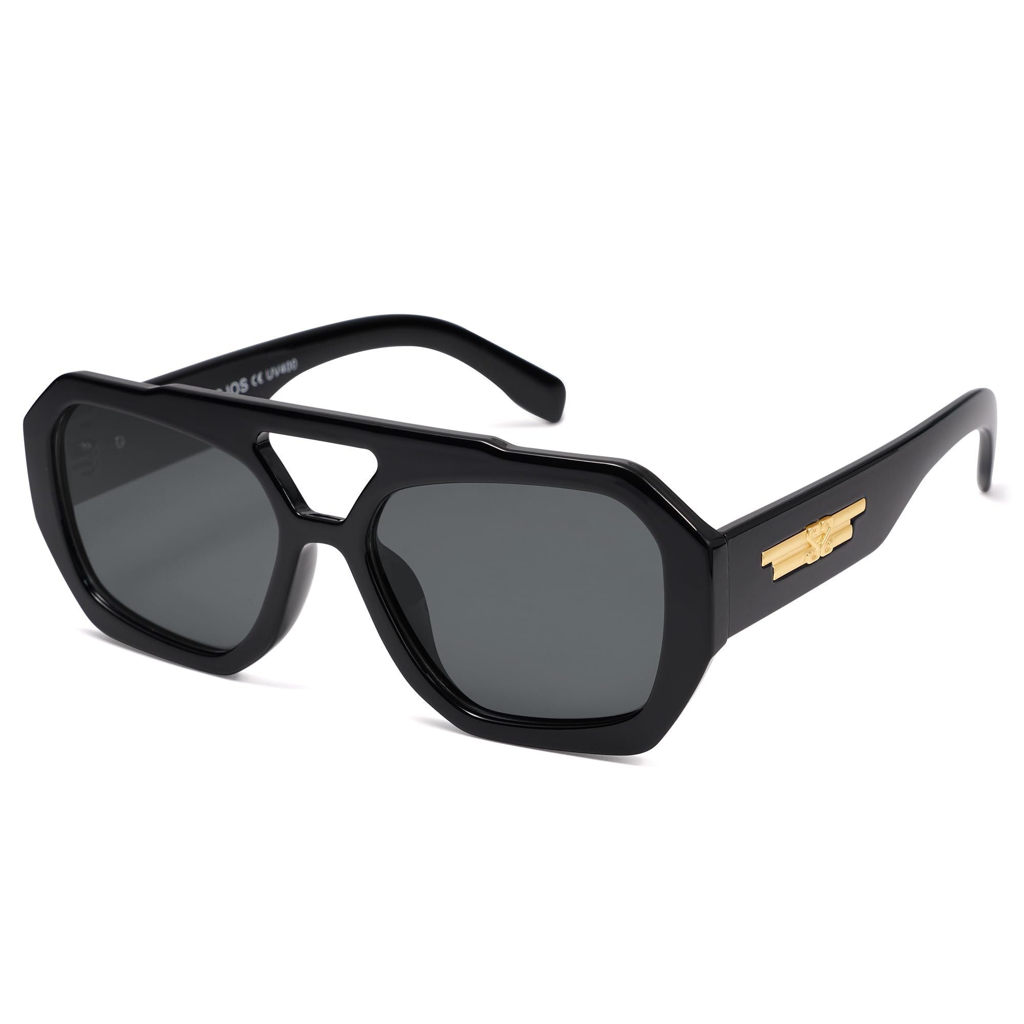 Gafas De Sol Sojos Trendy Aviator Hexagonal Square Sj2288 - Venta Internacional.