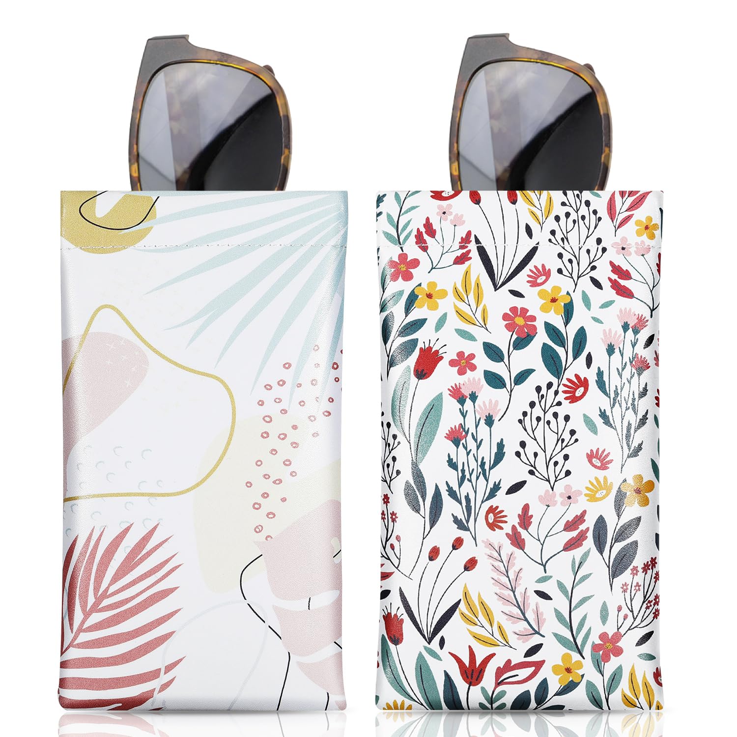 Foto 1 | Funda Para Gafas Moko Squeeze Top De Piel Antiarañazos (paquete De 2) - Venta Internacional.