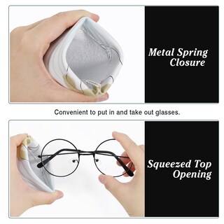 Foto 3 | Funda Para Gafas Moko Squeeze Top De Piel Antiarañazos (paquete De 2) - Venta Internacional.