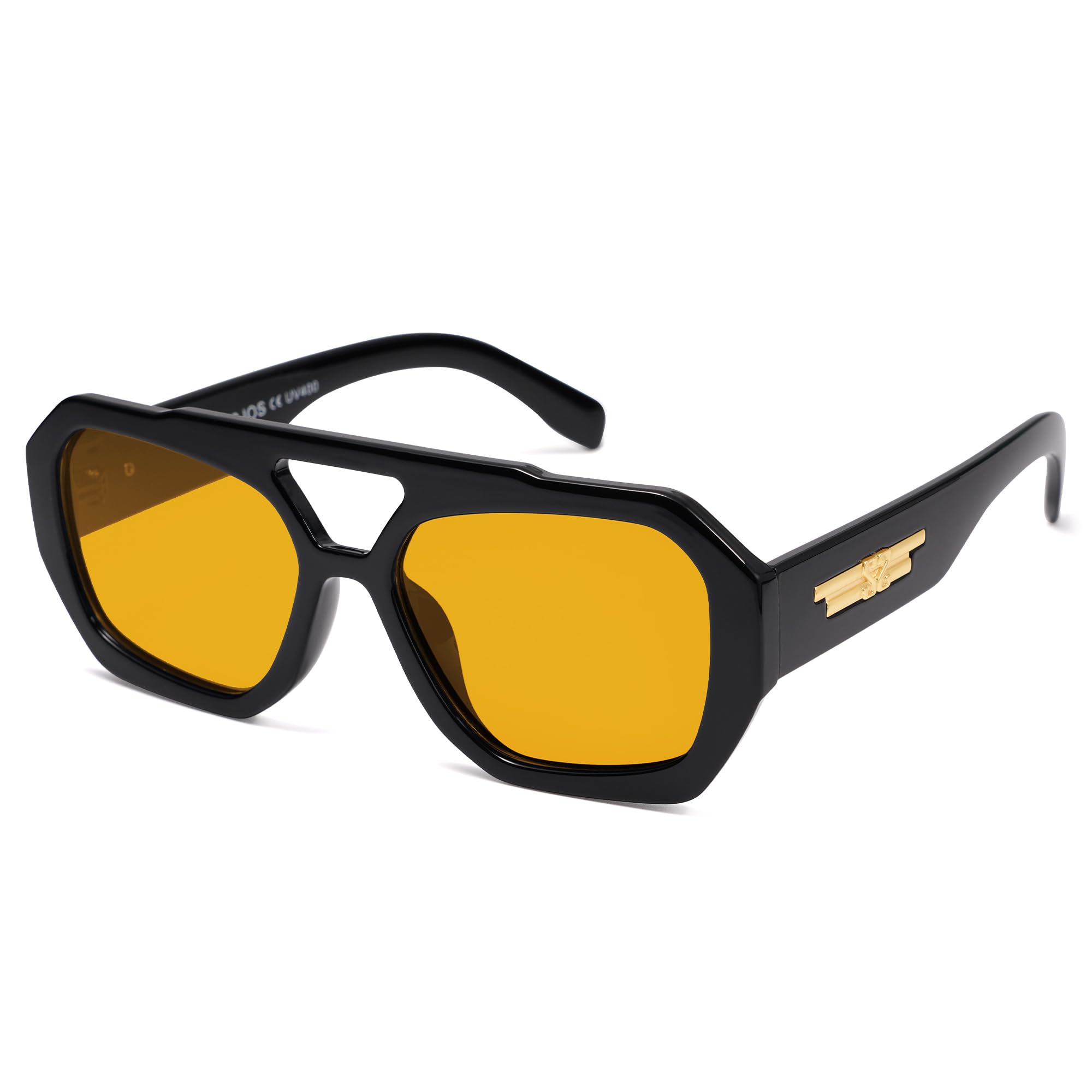 Gafas De Sol Sojos Trendy Aviator Hexagonal Square Sj2288 - Venta Internacional.