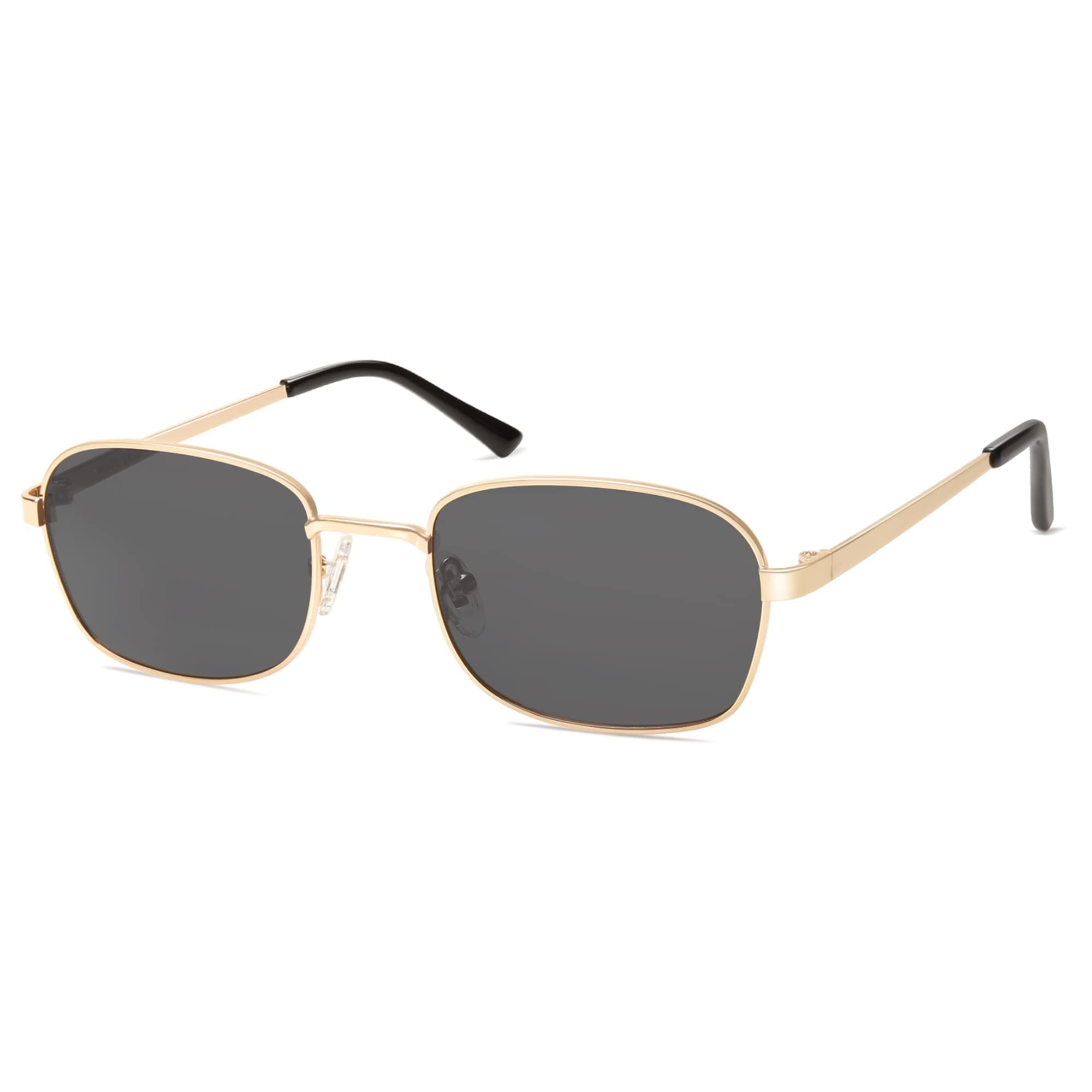 Foto 1 | Gafas De Sol Sojos Retro Rectangulares Polarizadas Sj1177 Con Lente Gris Dorada - Venta Internacional.