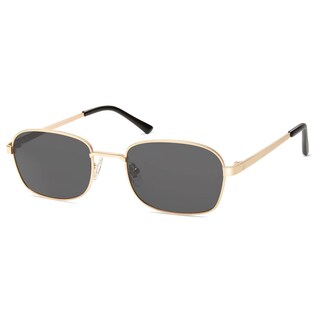 Foto 1 | Gafas De Sol Sojos Retro Rectangulares Polarizadas Sj1177 Con Lente Gris Dorada - Venta Internacional.