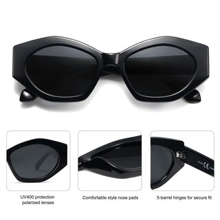 Foto 4 | Gafas De Sol Sojos Hexagonal Polarized Uv400 Sj2307 Para Hombres/mujeres - Venta Internacional.