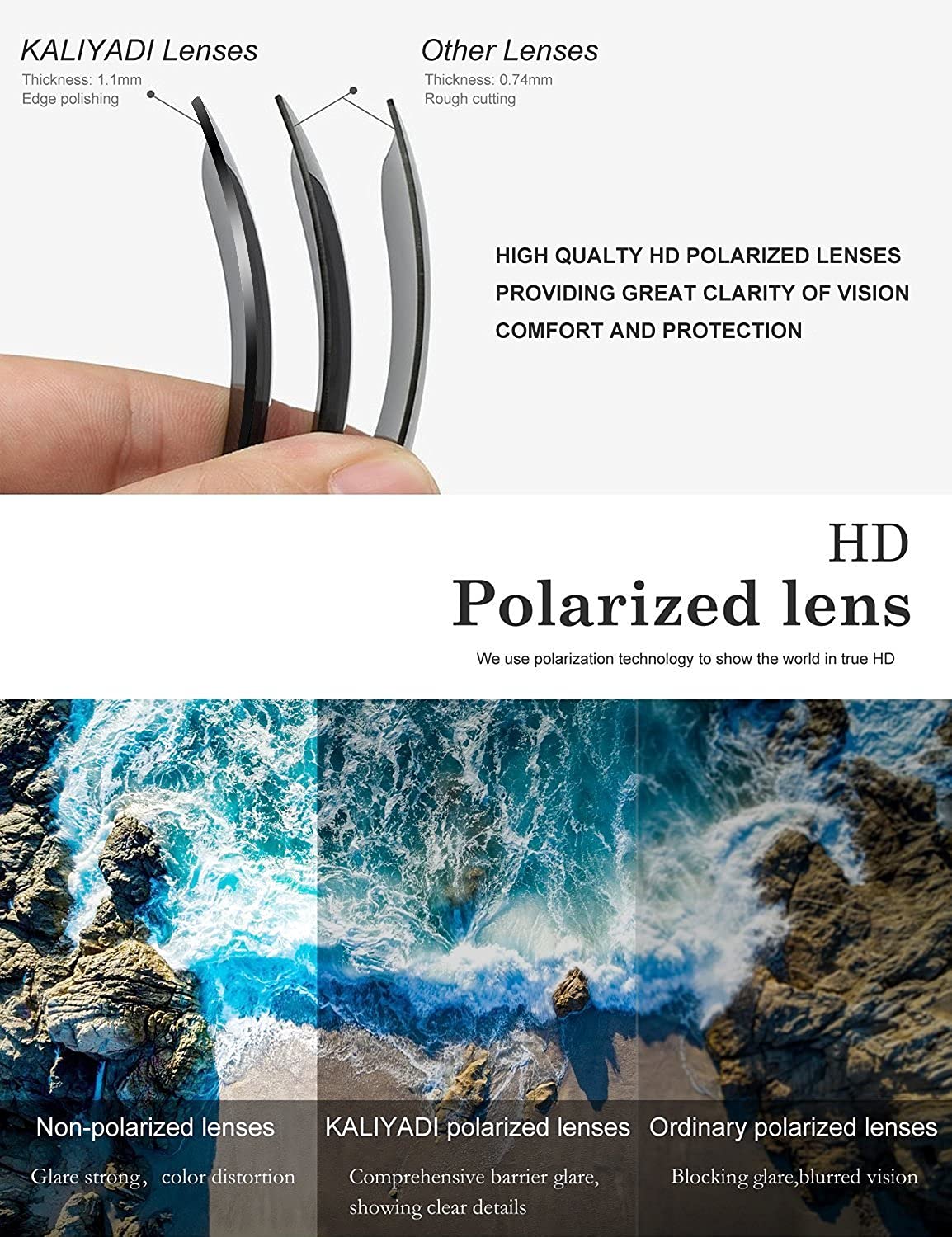 Foto 8 pulgar | Gafas De Sol Kaliyadi, Redondas, Polarizadas, Retro, De Metal, Uv400, 45 Mm, Paquete De 2 - Venta Internacional.