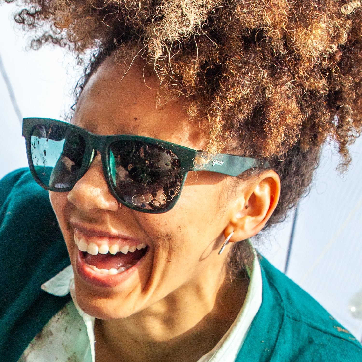 Foto 5 pulgar | Gafas De Sol Goodr Mint Julep Electroshocks Polarized Green - Venta Internacional.