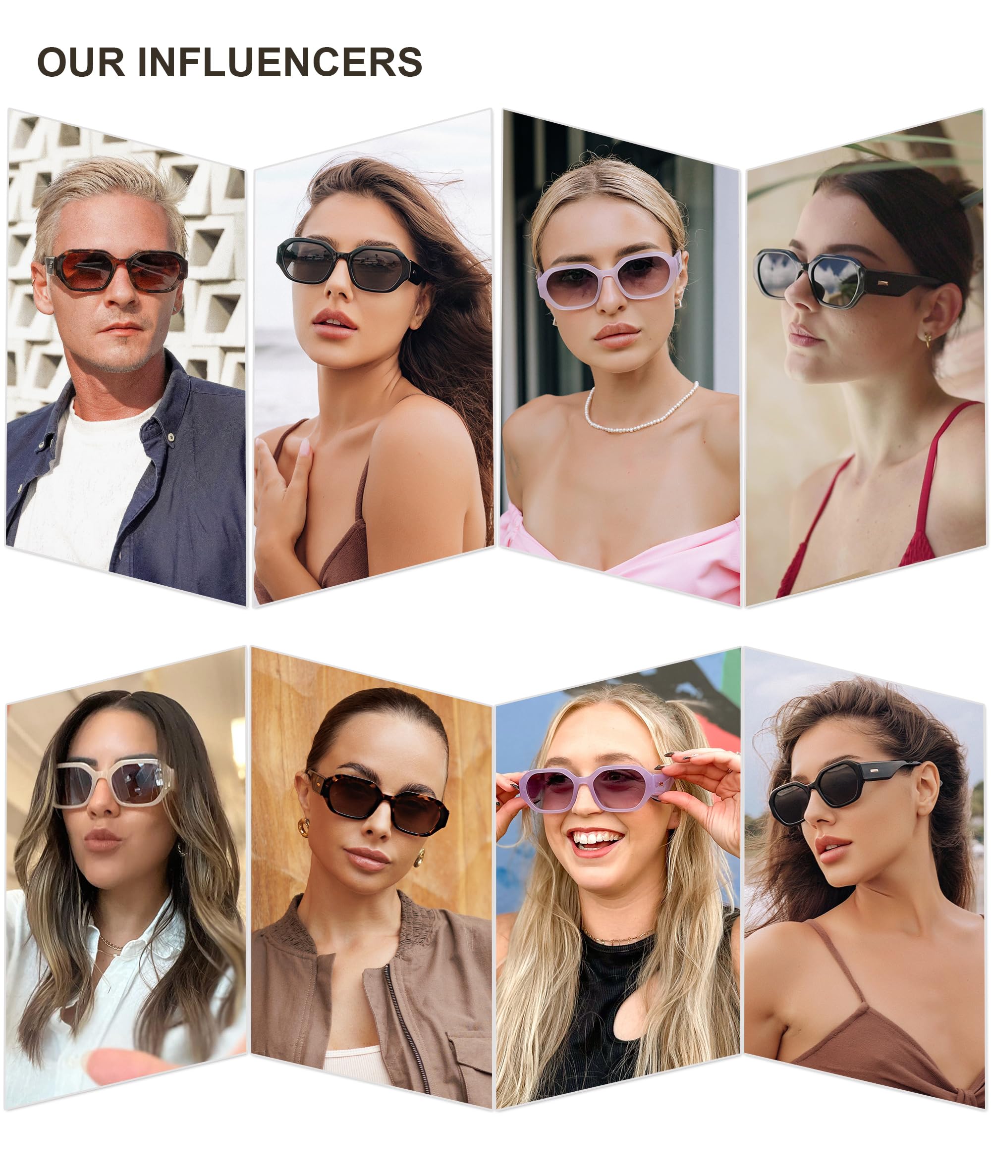 Foto 3 | Gafas De Sol Sojos Sj2232 Polarized Uv400 Para Mujer - Venta Internacional.