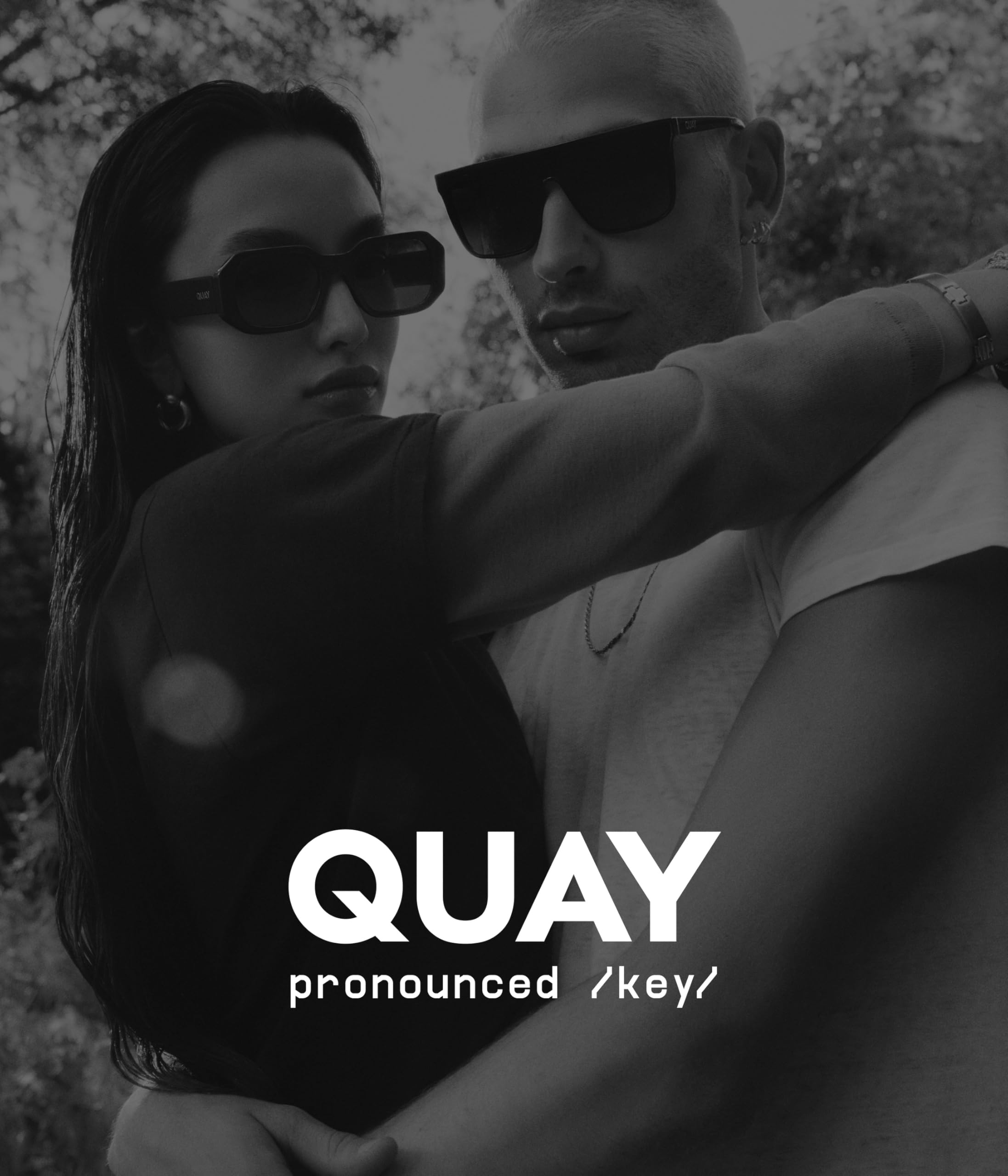 Foto 5 pulgar | Gafas De Sol Quay Ever After Con Lentes Cuadradas Polarizadas Para Mujer - Venta Internacional.